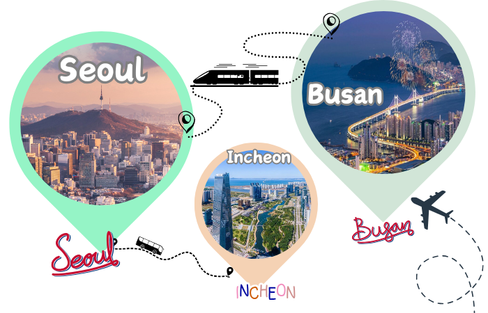 Tour Seoul - Busan 6 Ngày 5 Đêm